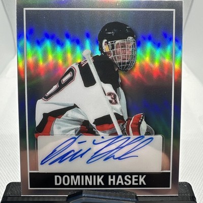 2025 Leaf Hockey Metal Legends Dominik Hasek Auto Silver /10