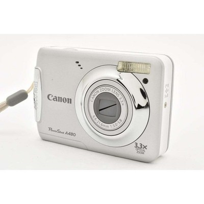 Canon PowerShot A480 10MP 3.3x Zoom Compact Digital Camera