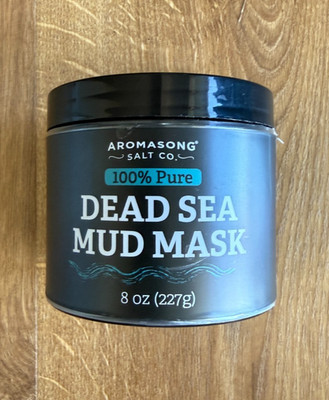 Pure Dead Sea Mud Mask for Face and Body - Spa Quality Pore Minimizer NEW Sealed