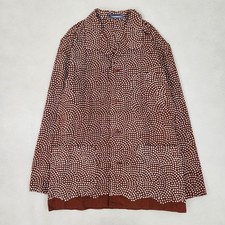 ISSEY MIYAKE Men Jacket brush tag vintage archive pattern rare all-over print me