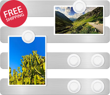 Magnetic Board Frameless Stainless Iron Board Strips, Magnetic Strips with Adhes