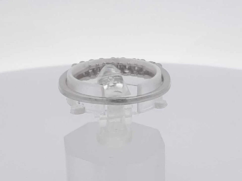 Anillo envolvente de oro blanco de 10 k con diamantes de 0,18 quilates 2,2 gramos tamaño 8,5 Aa0425izsa Foto 3 de 4