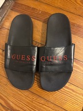 Guess Los Angeles Sandals Slides Flip Flops Black