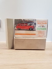 JOUET ANCIEN JOUSTRA BOITE VIDE PEUGEOT 204 SKIS 