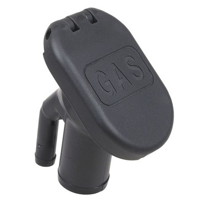 Perko Combination Vented Gas Fill/Tank f/1-1/2'' Hose - 35° Angled Neck