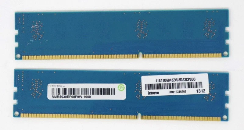 Ramaxel 32GB(8x4GB) PC3L-12800U 1600MHz DDR3 Desktop Memory RMR5030ME68F9F-1600 - Image 2 of 3