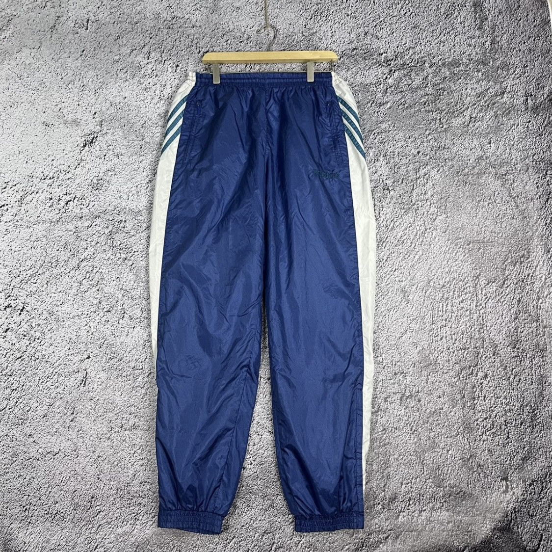VINTAGE Adidas Parachute Sport Three Striped Nylon Pants | eBay
