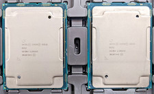 Matched Pair Intel Xeon Gold 6152 SR3B4 22-Core 2.1GHz CPUs