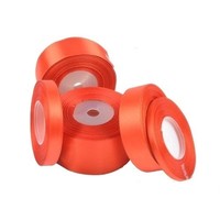 Satinband Geschenkband Rot 50Mm X 32M