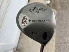 Right Handed Callaway Big Bertha 7 Wood w/ Graphite Regular Flex Shaft