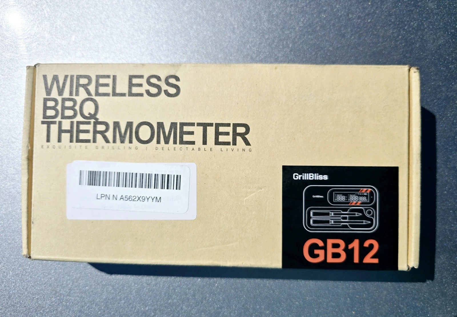 Meat Thermometer Digital Wireless - GRILLBLISS GB12
