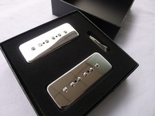 Pickup P90 Per Chitarra Elettrica – Alnico 5, Posizione Al Manico, 8.1K, Copertura Nera, Vintage Style – Per Jazz, Blues E Country