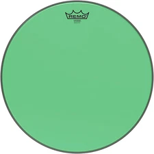 Remo Emperor Colortone Green Drum Head 16 in.