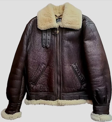 Vintage SCHOTT NYC B3 LEATHER BOMBER JACKET NEW - Resident Evil 4
