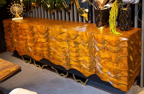 Anrichte Kommode Hochkommode Sideboard Schubladenkommode Buffetkommode Neu-image