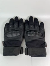 GEARX Motorbike Motorcycle Gloves BLACK Knuckle Protection Waterproof Winter