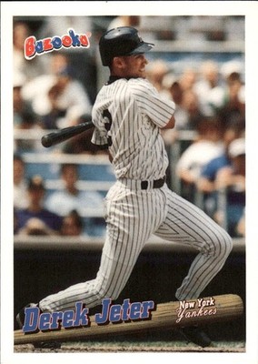 1996 Bazooka #80 Derek Jeter