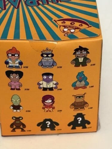 Kidrobot, Futurama Vinyl Figure, , original packaging Blind Box, Open Bag - Image 3 of 4