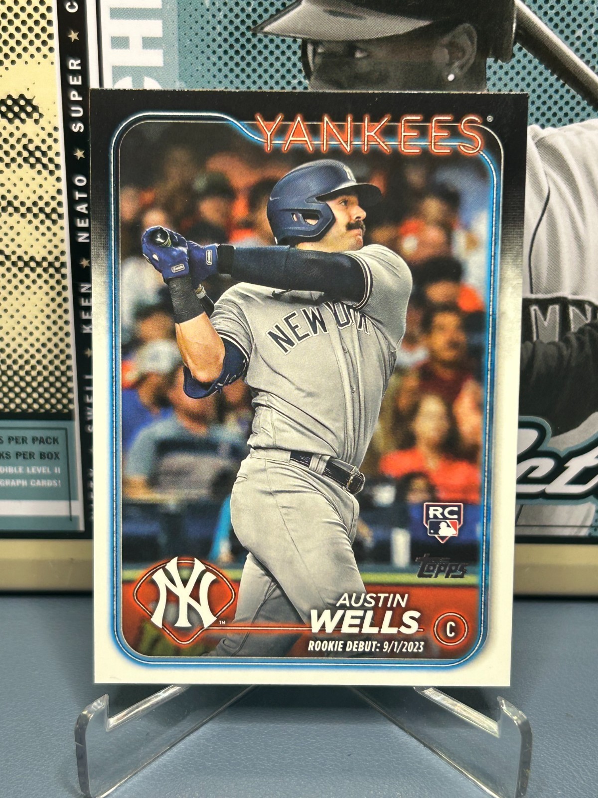 2024 Topps Update #US325 Austin Wells Rookie Debut RC