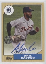 2022 Topps Series 2 1987 Topps Baseball Akil Baddoo #87BA-ABA Auto uk2