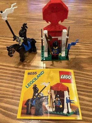 VTG LEGO Set 6035 Castle Guard 1987 COMPLETE w/Inst No Box ONE OWNER EUC!