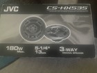 JVC HX CS HX537X 3 Way 5.25in. Car Speaker