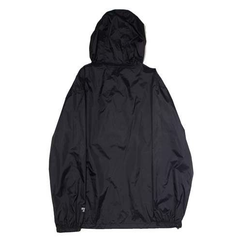 PETER STORM Herren Anorak Jacke schwarz Nylon mit Kapuze M - Bild 3 von 6