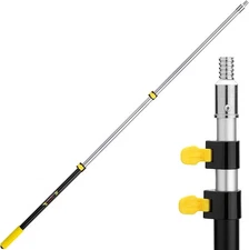 Bates- Extension Pole, 2.4 to 6 Ft Pole, ‎Telescoping Pole, Extendable Pole,