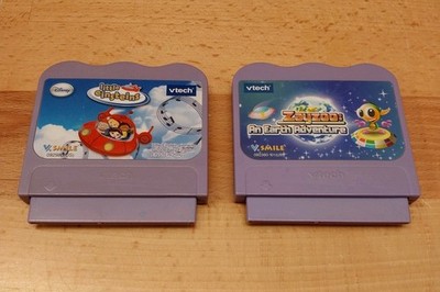 Lot Of 2 Vtech Vsmile system Little Einsteins game Disney- And Zayzoo Cartridges