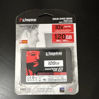 Kingston SSDNow V300 120GB SATA 6Gb/s 2.5'' Internal SSD Shock Resistant