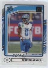 2024 Panini Clearly Donruss Rated Rookie Terrion Arnold #85 16tx