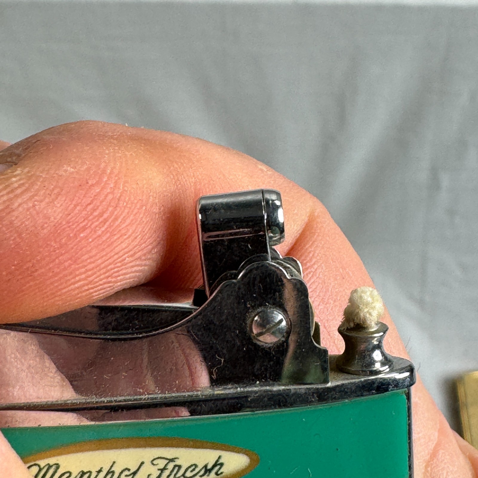 Vintage Salem Menthol Fresh Cigarette Pack Lighter “Modern” H.M.C Japan w/ Box thumbnail 8