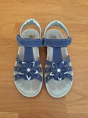 Mädchen Sandalen blau, Gr.37, Leder von  Bama