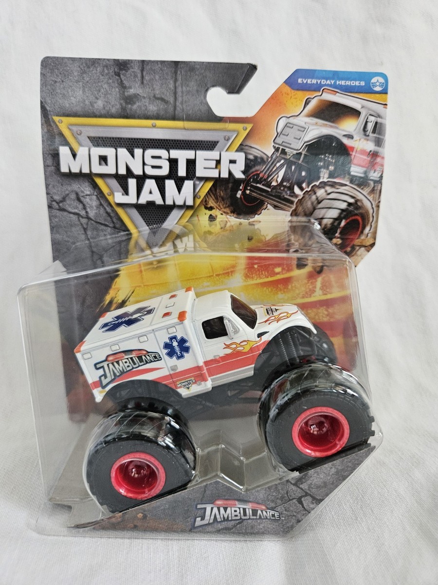 2025 Series 43 Monster Jam JAMBULANCE MONSTER TRUCK Everyday