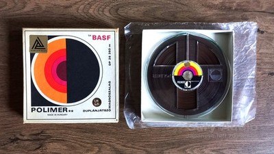 Polimer BASF DP 26 LH HiFi 13 cm 360 m Double Play Recording Tape 1978 Hungary