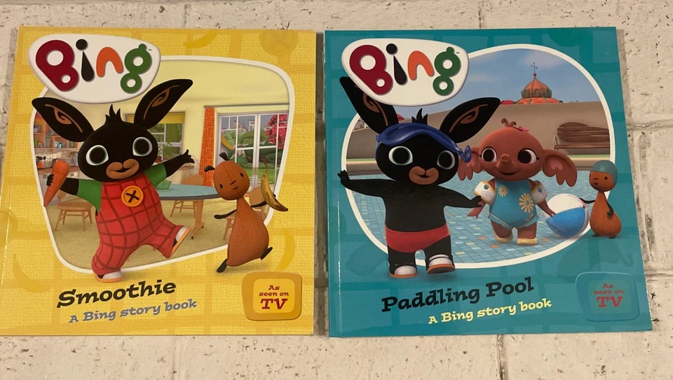 A Bing Story Book (As Seen On TV): 8-Bing Bunny Children Story Book lot - Image 4 of 4