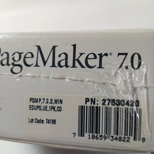 Adobe PageMaker 7.0 Education Version for Windows Full Retail Upgade Version - Picture 2 of 3