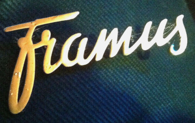 Framus Gold  PVC Logos Replicas für Kopfplatten Headstock-org-Größe 5 cm-3 Dübel