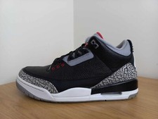 Nike Air Jordan 3 Retro OG BLACK CEMENT 2018 Basketball Shoes Trainers UK 8.5