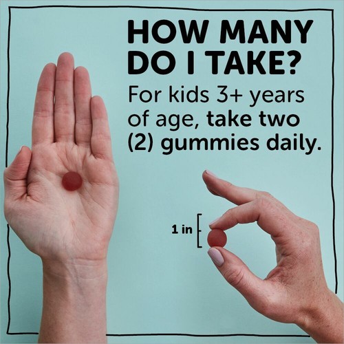 SmartyPants Kids Probiotic Immunity Formula Daily Gummy Vitamins, 60 CT. - Bild 4 von 6