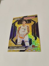 2024 PRIZM WNBA MONOPOLY BRITTNEY GRINER WNBA22 GOLD MONEY / 500 MERCURY