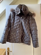Afg1972 Jacket with Detachable Real Fur Collar Stylish Apres  Ski