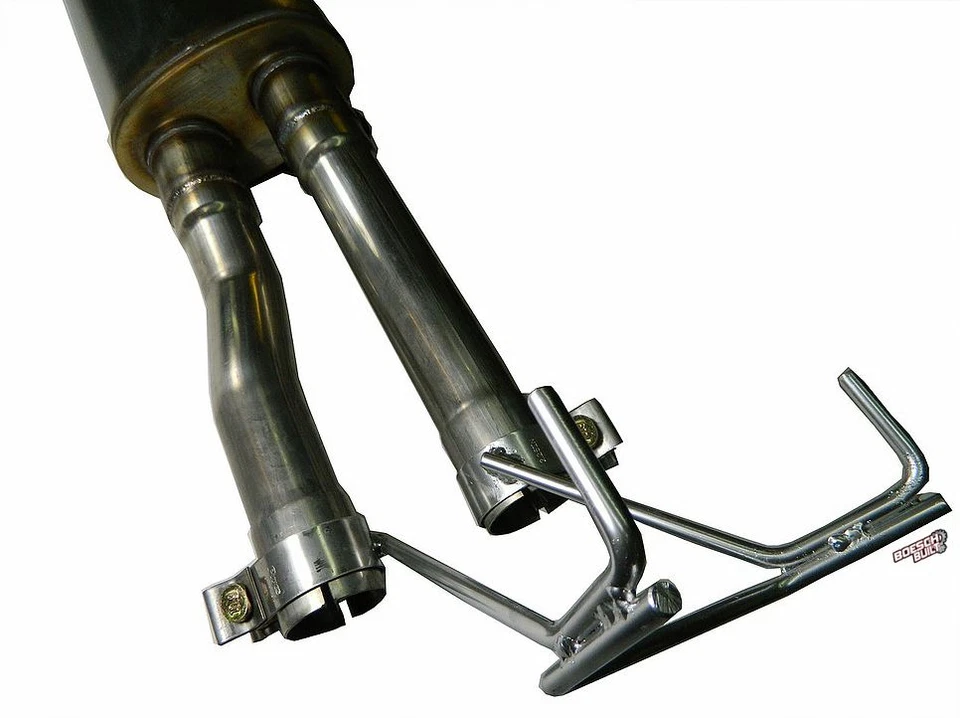 B2 Fab 18" Hemi Dual Exhaust retrofit muffler *Fits 09-2018 Dodge Ram 1500* - Image 4 of 4