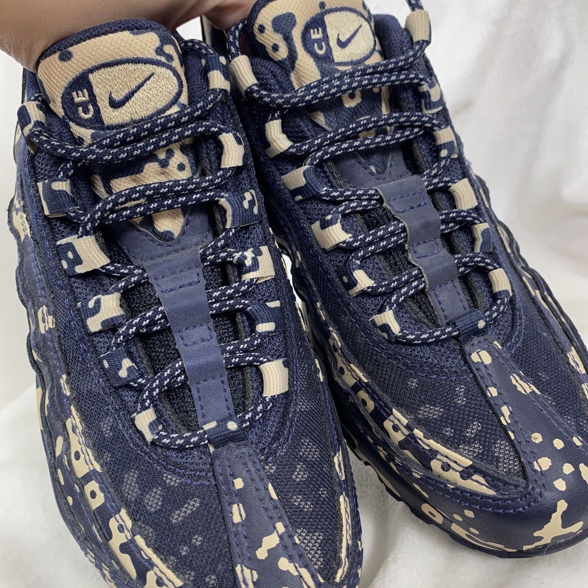 Nike Cav Empt x Air Max 95 'Blackened Blue' sneakers NWT size 6 | eBay