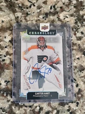 2019-20 Upper Deck Chronology Franchise History Auto Carter Hart #FH-PH-CH Auto