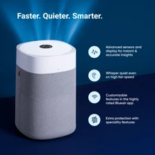 Blueair Blue Pure 211i Max Air Purifier - White/Gray (110059) For parts only