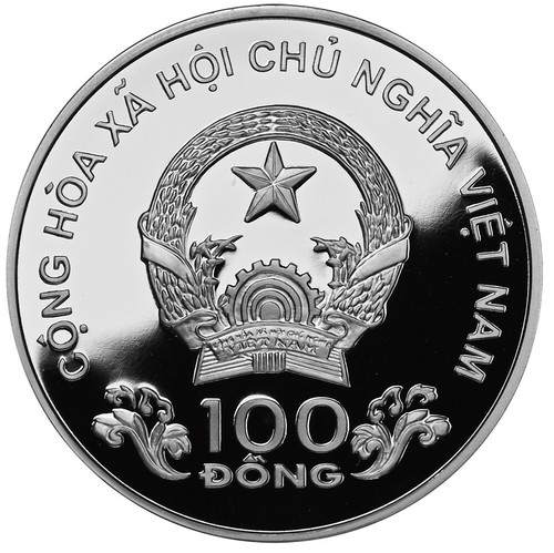 VIETNAM 100 Dong 2000 Silver Proof 'Sydney Olympics - Discus Thrower' - Picture 2 of 2
