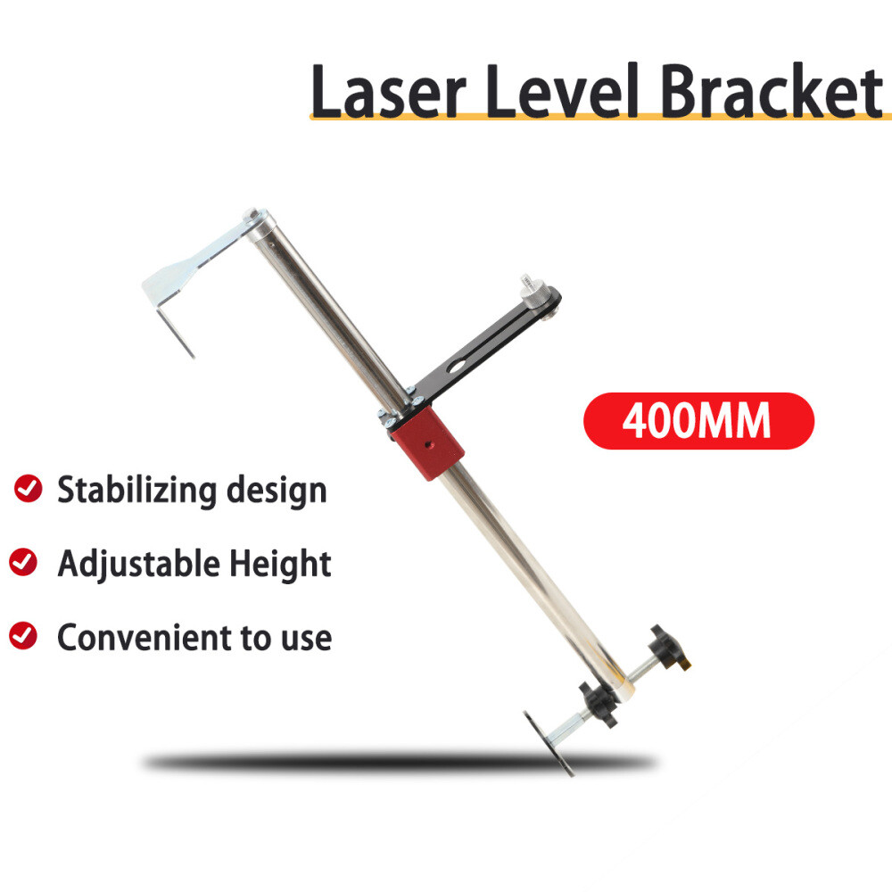 400mm Adjustable Wall Mount Bracket for Laser Level Support Holder