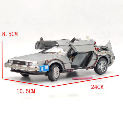 HW 1/18 Elite Ritorno al Futuro Time Machine Ultimate Edition Delorean BCJ97 - Foto 10 di 11