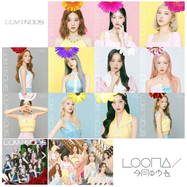 LOONA LUMINOUS Japan 2nd single album Member Individual Jacket